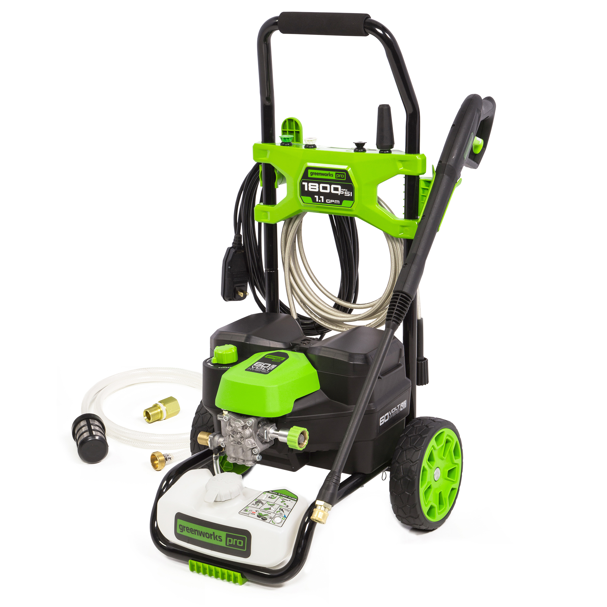 Greenworks 1800 psi electric deals power washer