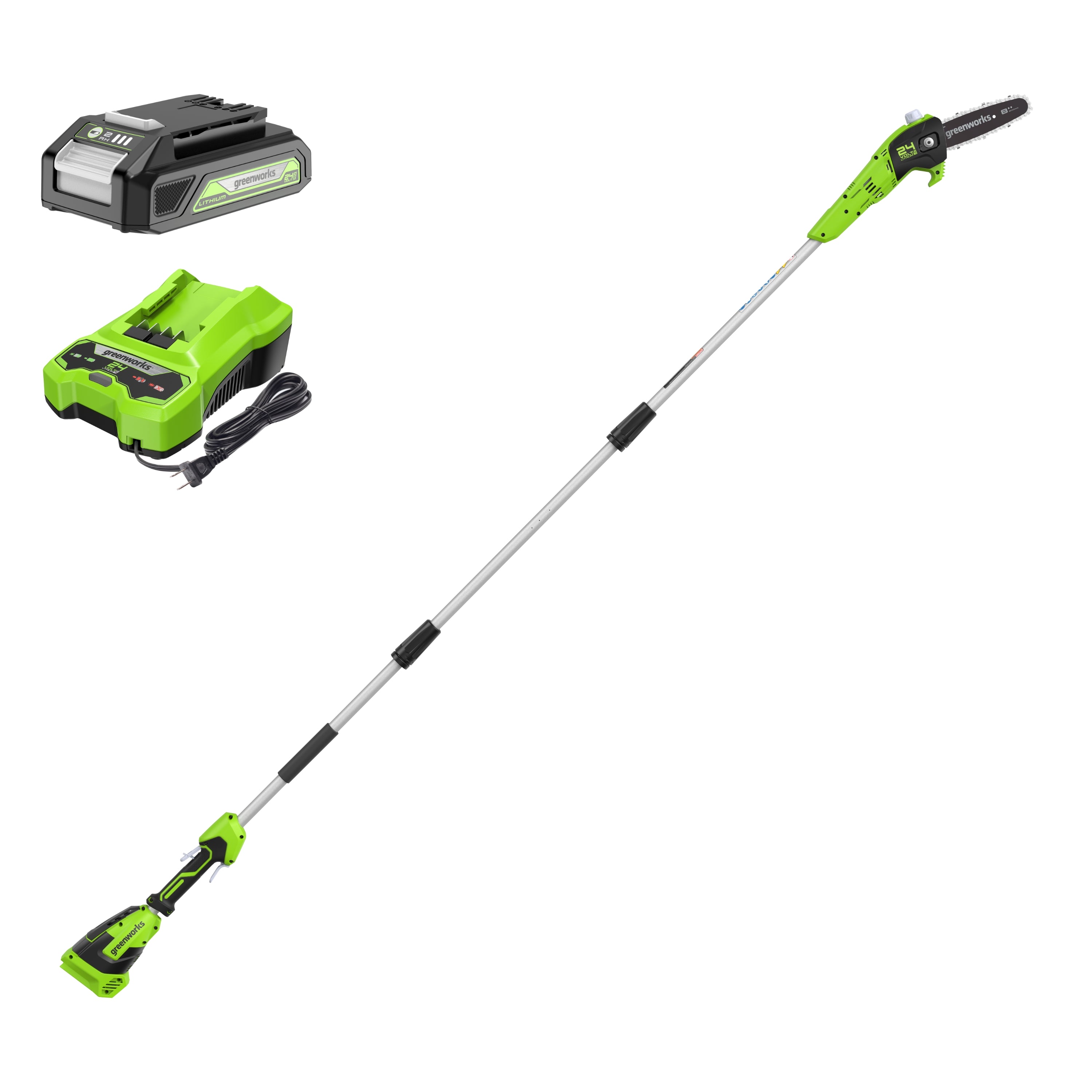 Greenworks 20672 store pole saw