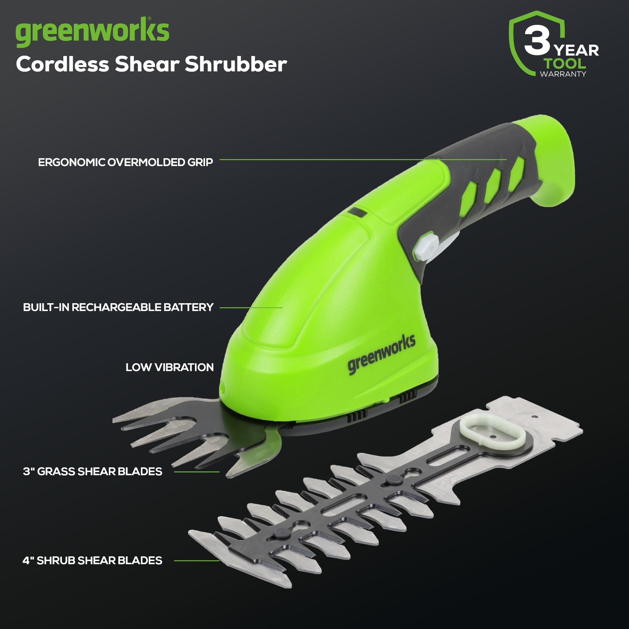 7.2V Rechargeable Garden Shear