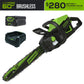 60V 18" Cordless Battery Chainsaw w/ 4.0 Ah Battery & Charger