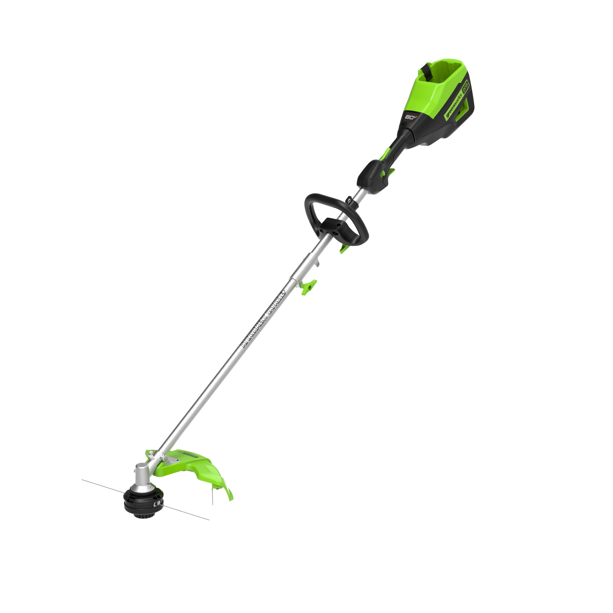 80V 16" Cordless Battery String Trimmer (Attachment Capable) w/ 4.0Ah Battery & Charger
