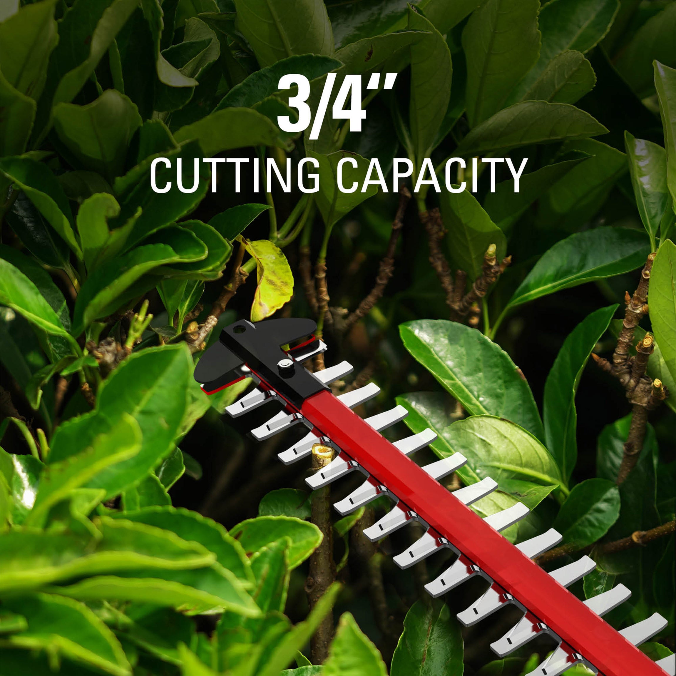 80V 26" Cordless Brushless Hedge Trimmer (3/4" cut, 3400 SPM), Tool Only