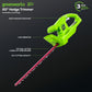 24V 20" Cordless Battery Hedge Trimmer w/ 2.0Ah Battery & Charger