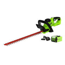 40V 24" Cordless Battery Hedge Trimmer w/ 2.0 Ah USB Battery & Charger