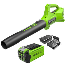 40V 350 CFM Cordless Battery Leaf Blower w/ 2.0 Ah Battery & Charger