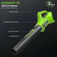 24V 320 CFM Cordless Battery Leaf Blower (Tool Only)