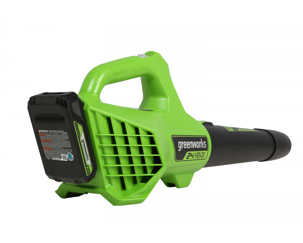 Greenworks 24V 2Ah Powerall String Trimmer & Blower Combo with USB Battery & Slow Charger Outdoor Power Tool Set