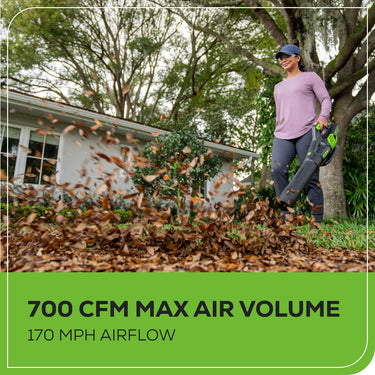 60V 700 CFM Cordless Battery Leaf Blower (Tool Only)