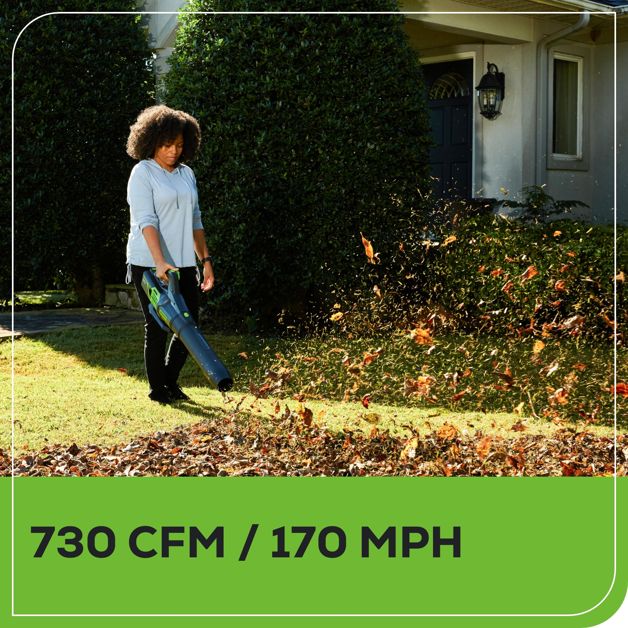 80V 730 CFM Cordless Battery Leaf Blower (Tool Only)