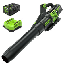 80V 730 CFM Cordless Battery Leaf Blower w/ 4Ah Battery & Rapid Charger