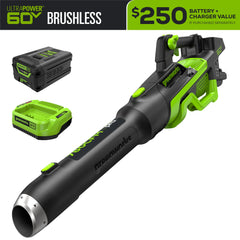 Pro 60V 780CFM Cordless Battery Leaf Blower w/ 4Ah Battery & Charger