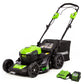 40V 21" Cordless Battery Self-Propelled Lawn Mower w/ 5.0Ah USB Battery & Charger