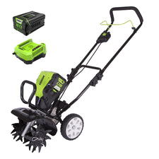 80V 10" Brushless Cultivator / Tiller w/ 2.0Ah Battery & Charger