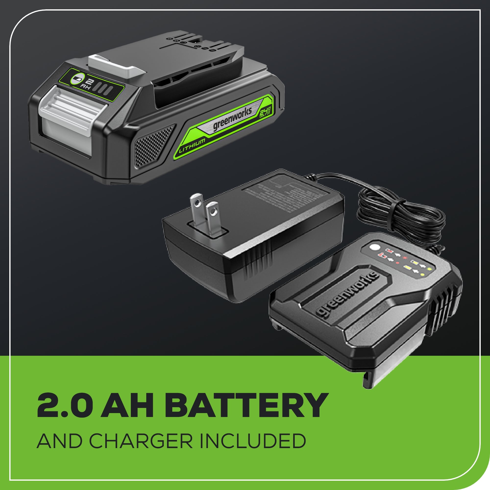 24V Cordless Battery Multi-Tool w/ 2.0Ah Battery & Charger