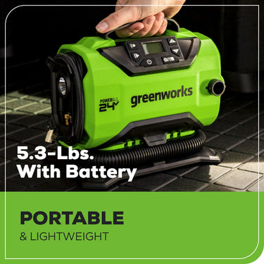 24V Cordless Battery Inflator (Tool Only)