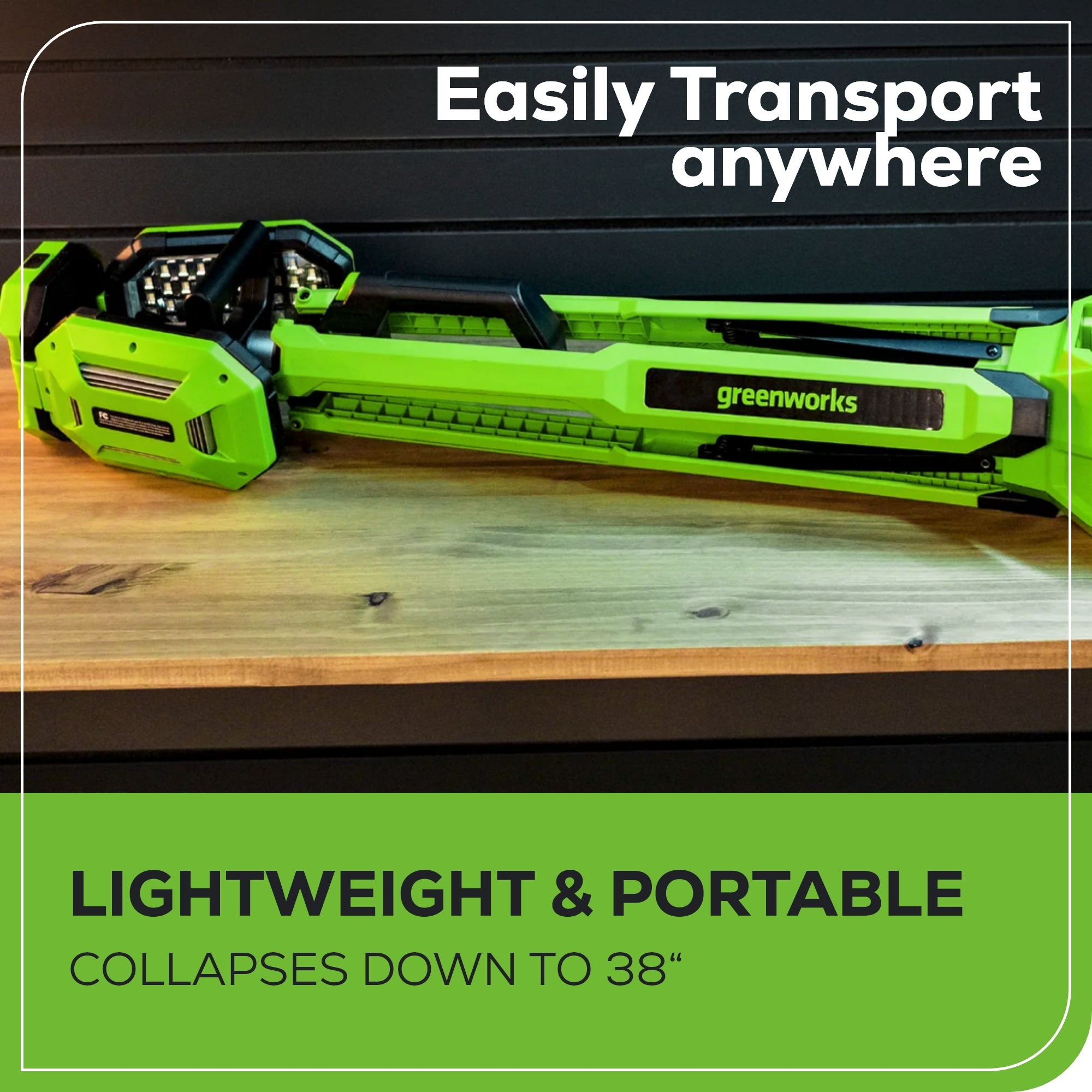 24V Cordless Battery Standing Light (Tool Only)