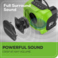 24V Cordless Battery Mini Bluetooth Speaker w/ 2.0Ah Battery & Charger