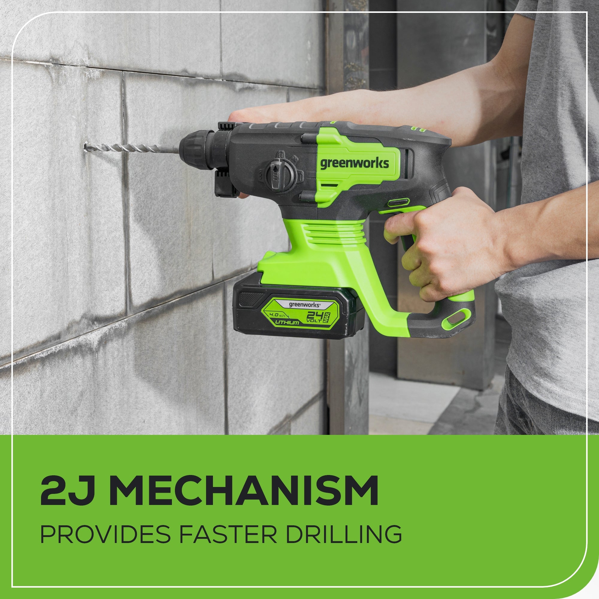 Greenworks 40v drill sale