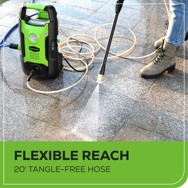 1600 PSI 1.2 GPM Electric Pressure Washer