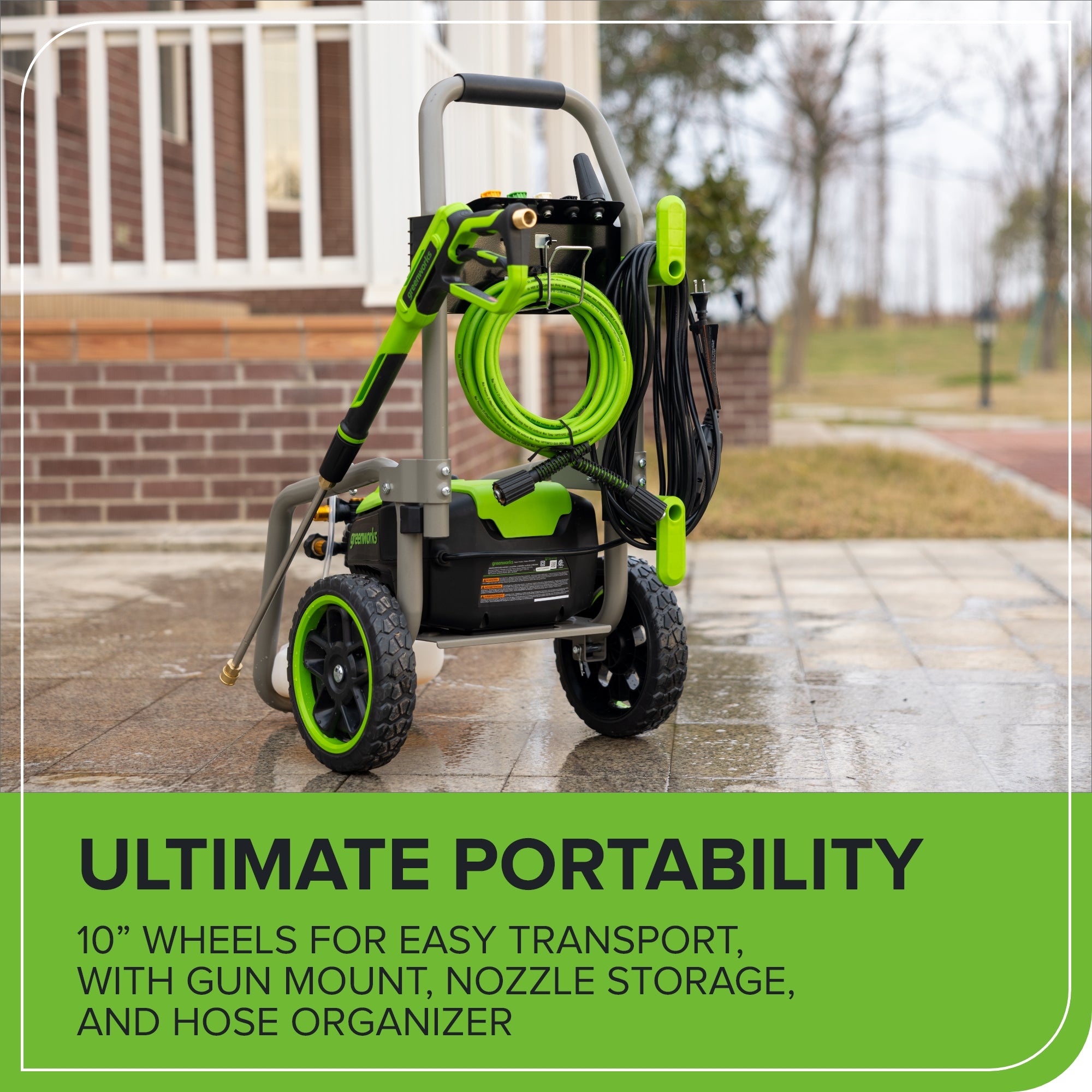 3000 PSI 2.0 GPM Cold Water Electric Pressure Washer (Gen 2)