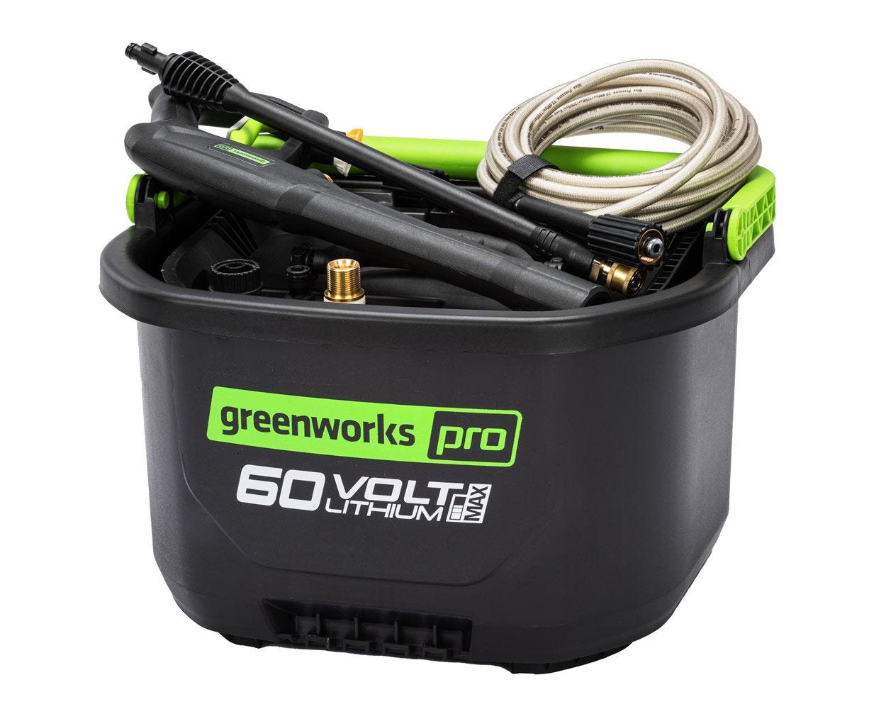 60V 1600-PSI Cordless Portable Pressure Washer | Greenworks Pro