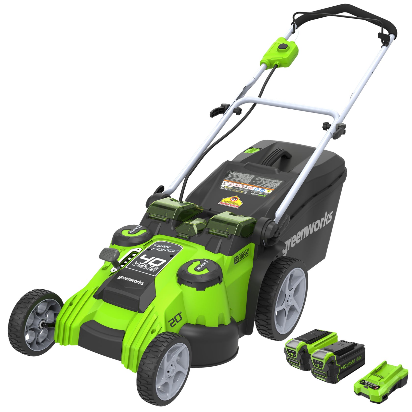 40V 20-Inch Cordless Lawn Mower | Greenworks