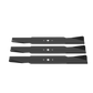 60" Side-Discharge Blade Three-Piece Set