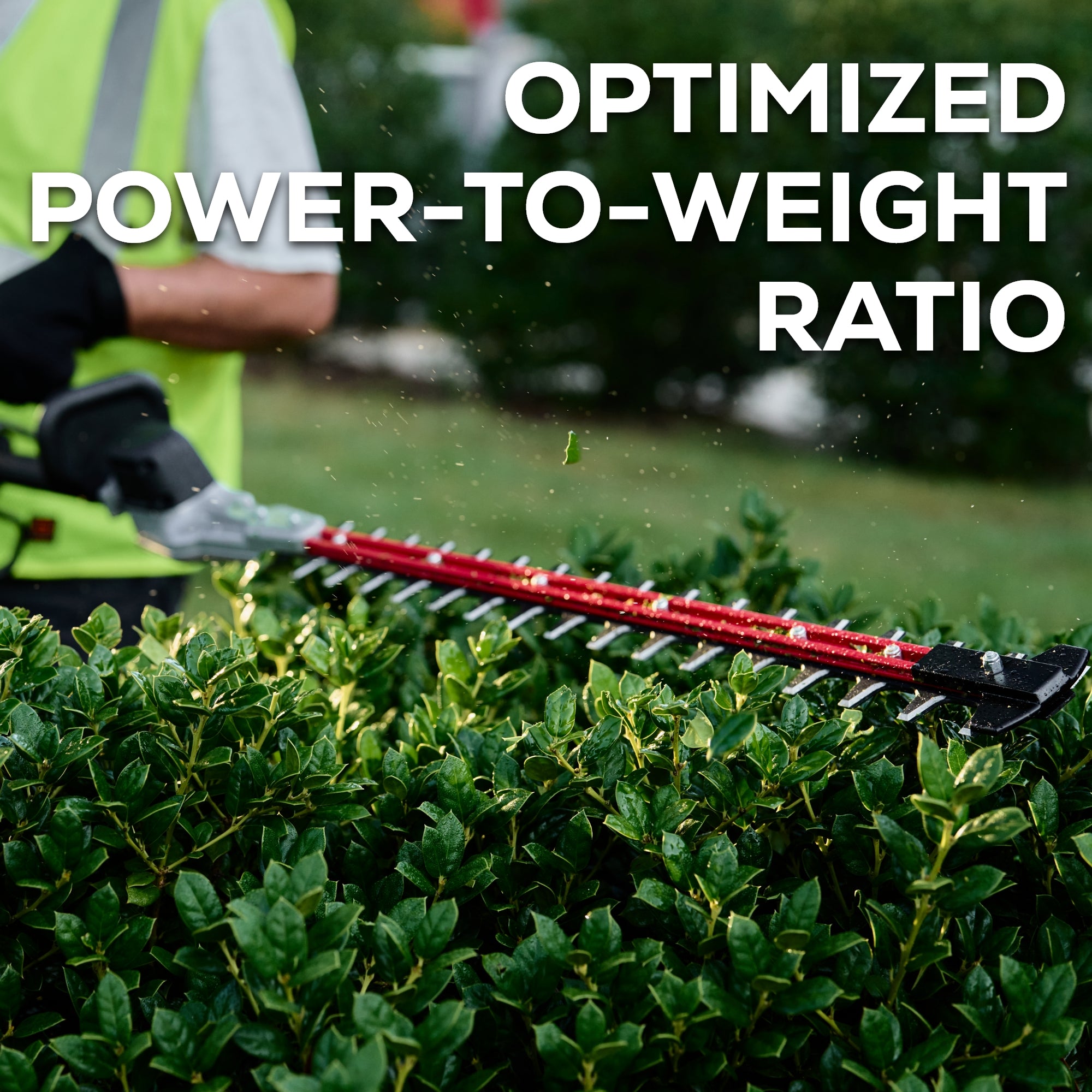 82V Short Pole Hedge Trimmer w/ 2.5 Ah Battery & Dual Port Charger