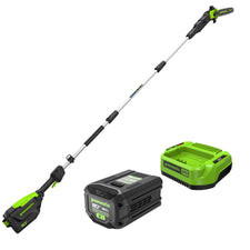 80V 10" Cordless Battery Pole Saw w/ 2.0Ah Battery & Rapid Charger