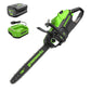 80V 18" 2.5kW Cordless Battery Chainsaw w/ (1) 4Ah Battery & 2A Charger