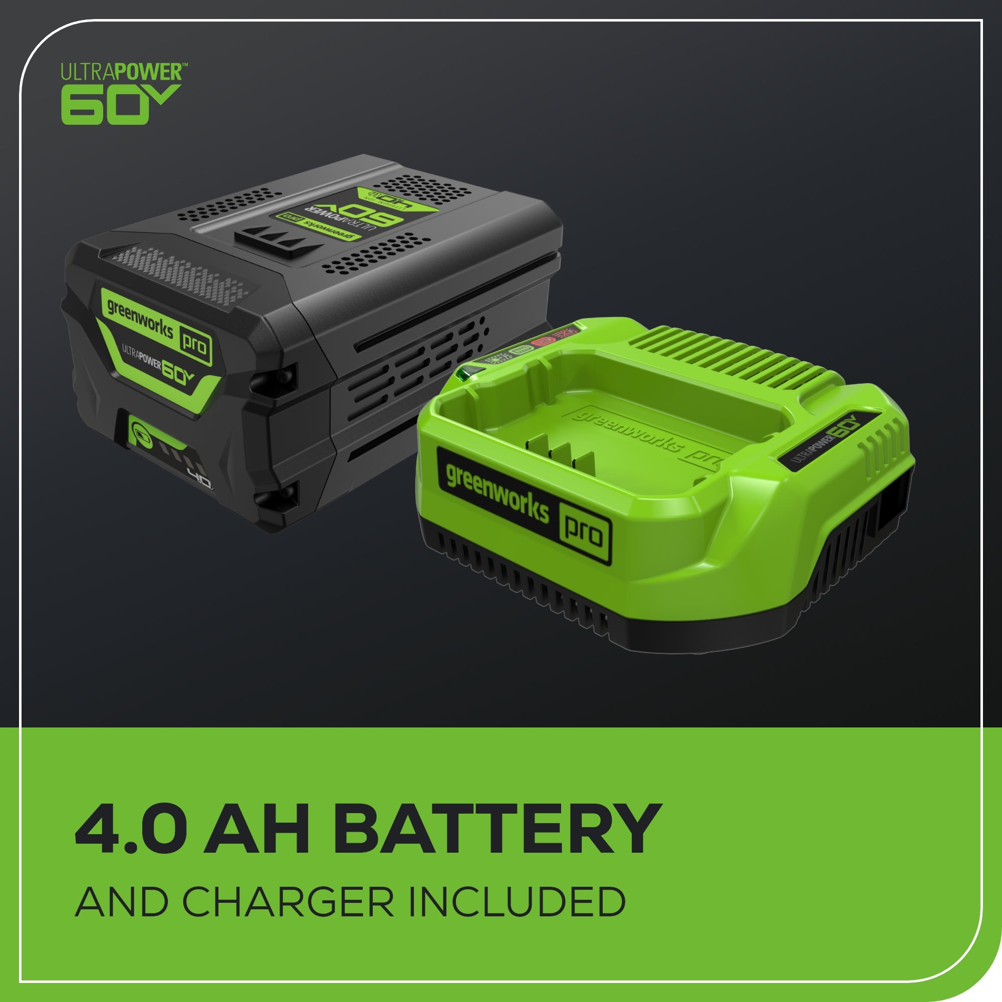 60V 13" Cordless Battery String Trimmer & 540 CFM Leaf Blower Combo Kit w/ 4.0Ah Battery & Charger