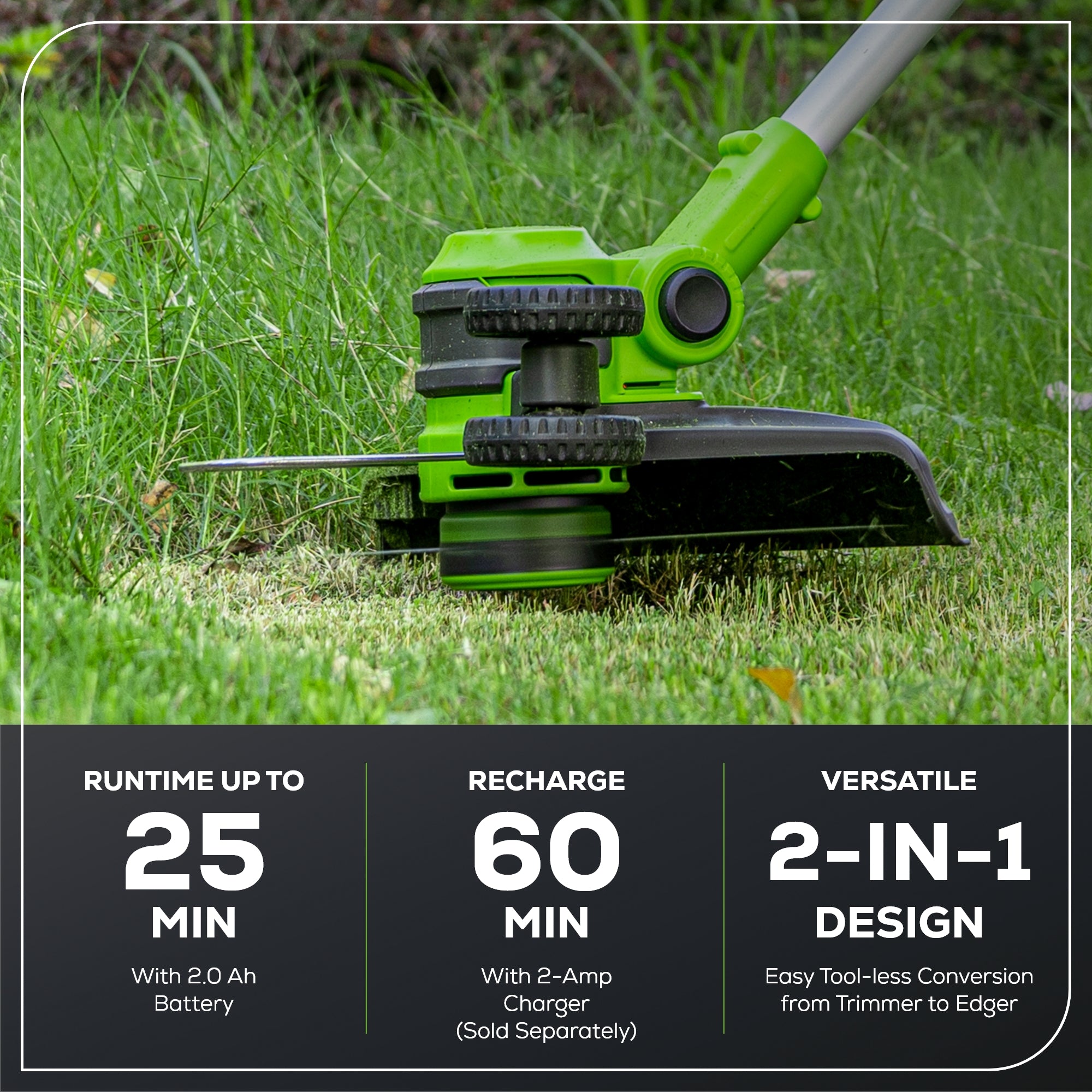 40V 13" Cordless Battery String Trimmer and 350 CFM Leaf Blower Combo Kit w/ 4.0Ah Battery & Charger