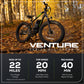 80V VENTURE Series 26” Fat Tire Electric Mountain Bike (Tool Only)