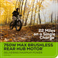 80V VENTURE Series 26” Fat Tire Electric Mountain Bike (Tool Only)