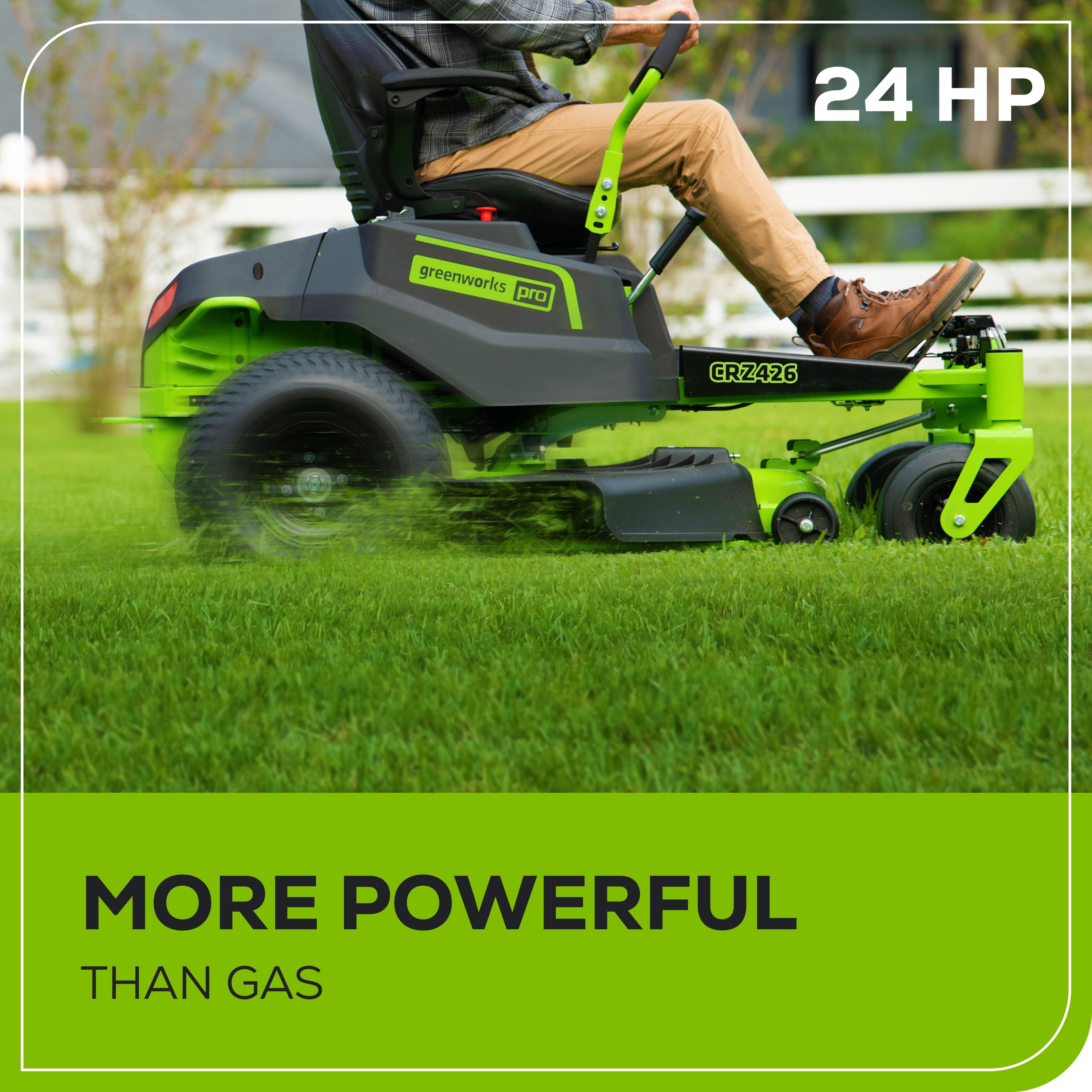 60V 42" Cordless Battery CrossoverZ Zero Turn Lawn Mower + Bagger w/ Six (6) 8.0Ah Batteries and Three (3) Dual Port Turbo Chargers