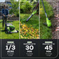 48V (2x24V) 20" Cordless Battery Push Mower 3pc Combo Kit w/ (2) 4.0Ah Batteries & Dual Port Chargers