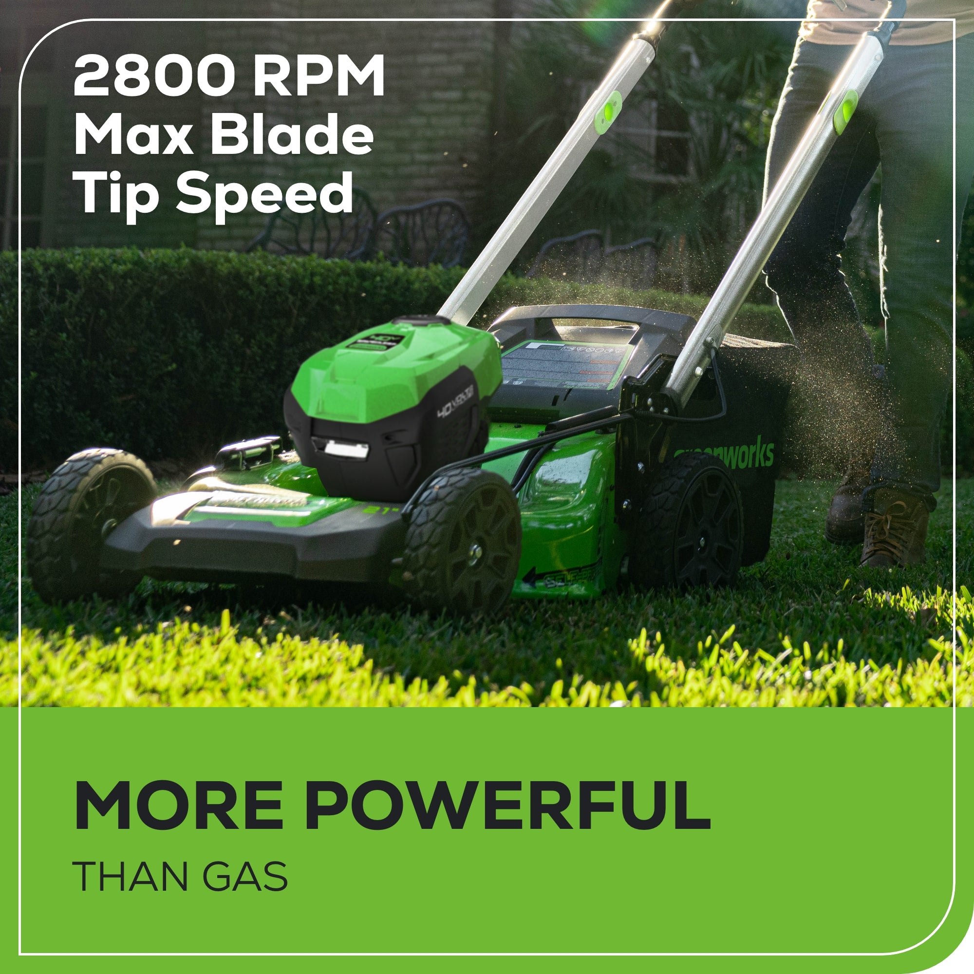 40V 21" Cordless Battery Self-Propelled Lawn Mower w/ (1) 5.0Ah USB Batteries & Charger