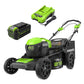 40V 21" Cordless Battery Self-Propelled Lawn Mower w/ 5.0Ah Battery & Charger