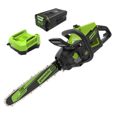 80V 18" Cordless Battery Chainsaw w/ 4.0Ah Battery & Rapid Charger