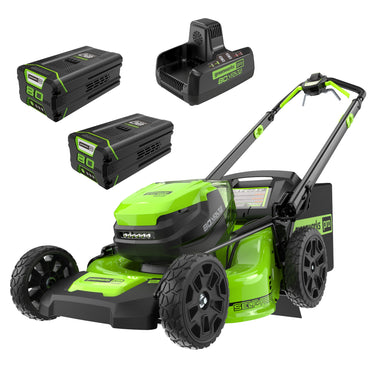 80V 21" Cordless Battery 4-in-1 Self-Propelled Mower w/ (2) 4.0Ah Batteries & Charger