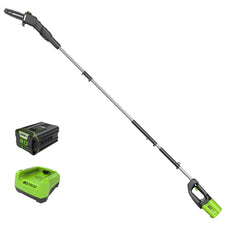 80V Cordless 10" Brushless Pole Saw w/ 2.0Ah Battery & Charger