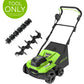 40V 15" Cordless Battery Dethatcher/Scarifier (Tool Only)