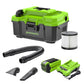 40V 3-Gallon Cordless Battery Wet/Dry Shop Vacuum w/ 2.0Ah Battery & Charger