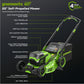 60V 22" Cordless Battery Self-Propelled Lawn Mower w/ 8.0Ah Battery & Charger