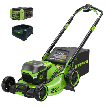 60V 22" Cordless Battery Self-Propelled Lawn Mower w/ 8.0Ah Battery & Charger