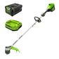 80V 16" Cordless Battery String Trimmer w/ 2.0 Ah Battery & Charger