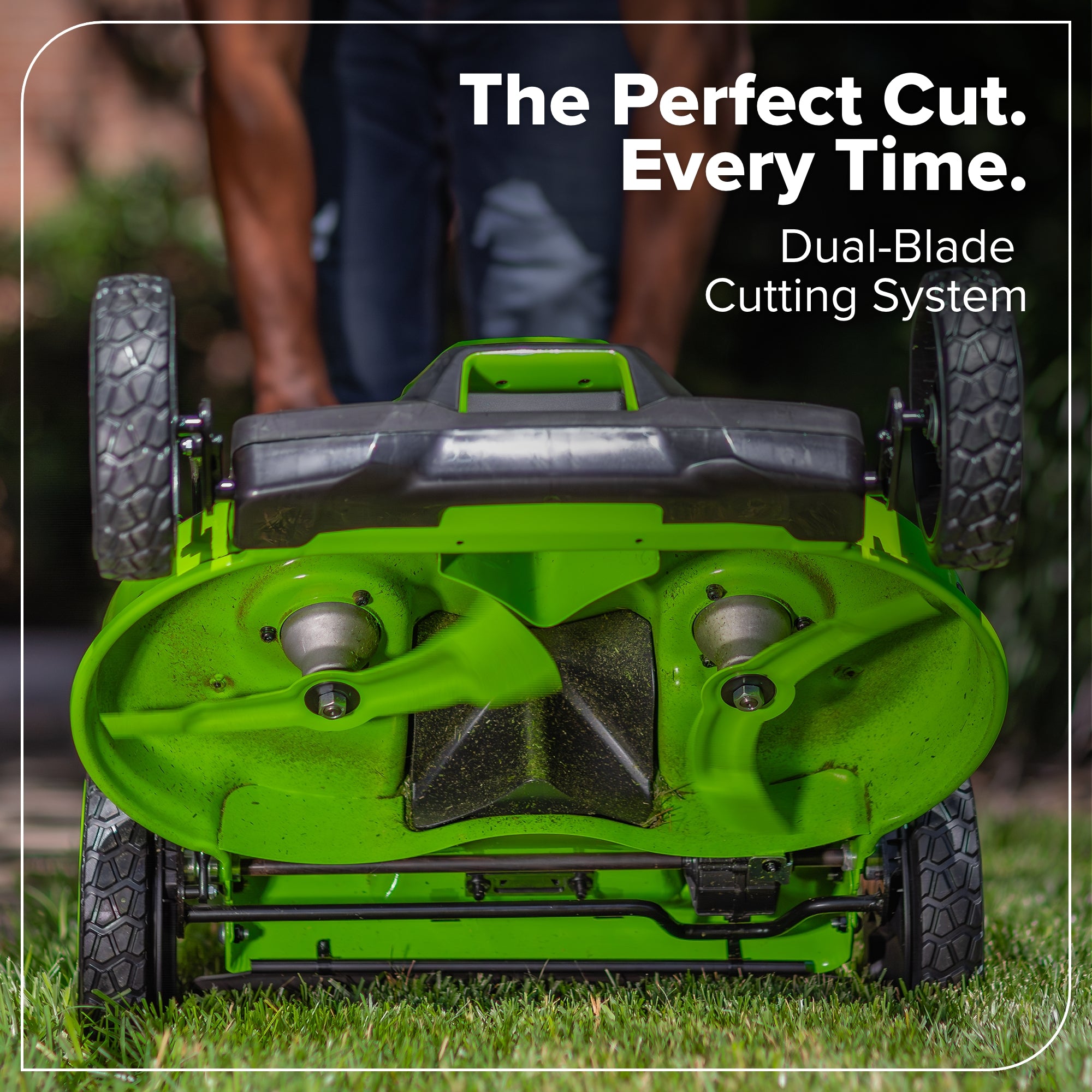 60V 25" Cordless Battery Self-Propelled Mower w/ (2) 4.0Ah Batteries and 6A Dual Port Rapid Charger
