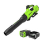 60V 750CFM Cordless Battery Blower w/ 4Ah HC Battery and 6A Charger