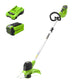 40V 12" Cordless Battery String Trimmer w/ 2.0 Ah Battery & Charger