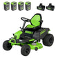 60V 42" Cordless Battery CrossoverT Riding Lawn Mower (Renewed)